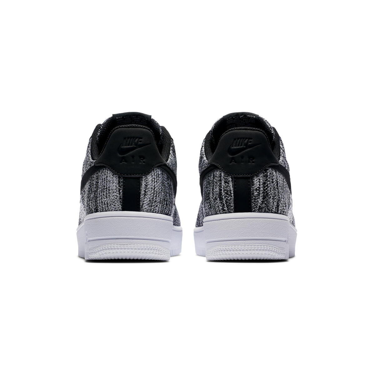Nike Air Force 1 Flyknit 2 Black Pure Platinum