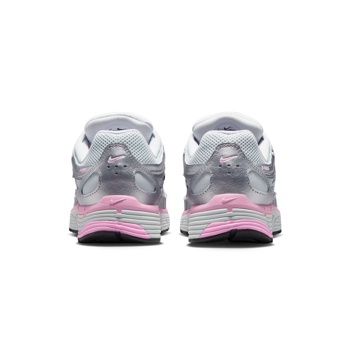 Nike P-6000 Pure Platinum Metallic Silver Black Pink (Women's)