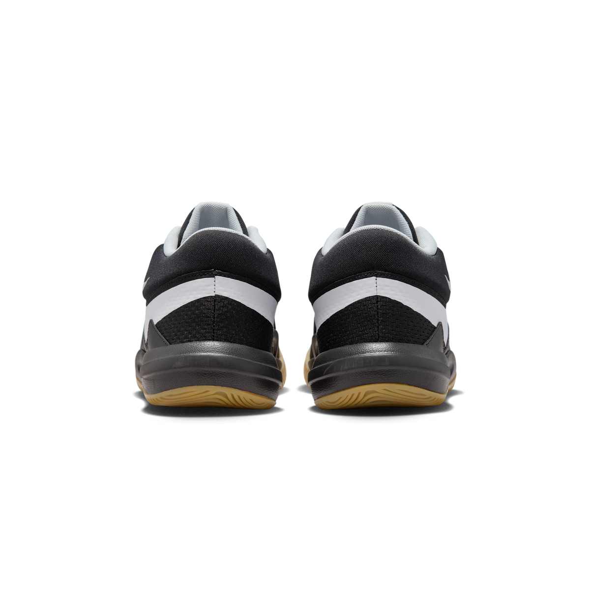 Nike Hyperquick Black White Flat Silver