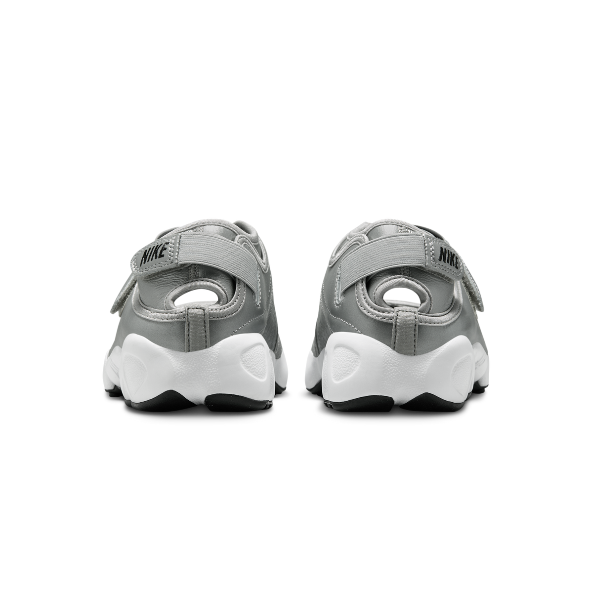 Nike Air Rift Leather Metallic Silver Sail (Women's) | HM5737-003