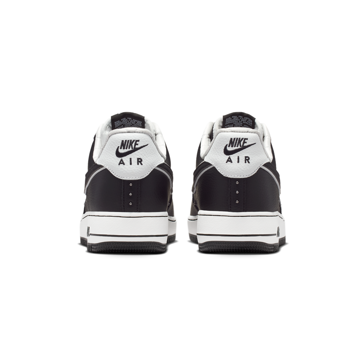 Nike Air Force 1 Low '07 Premium Black White Metallic Dark Grey