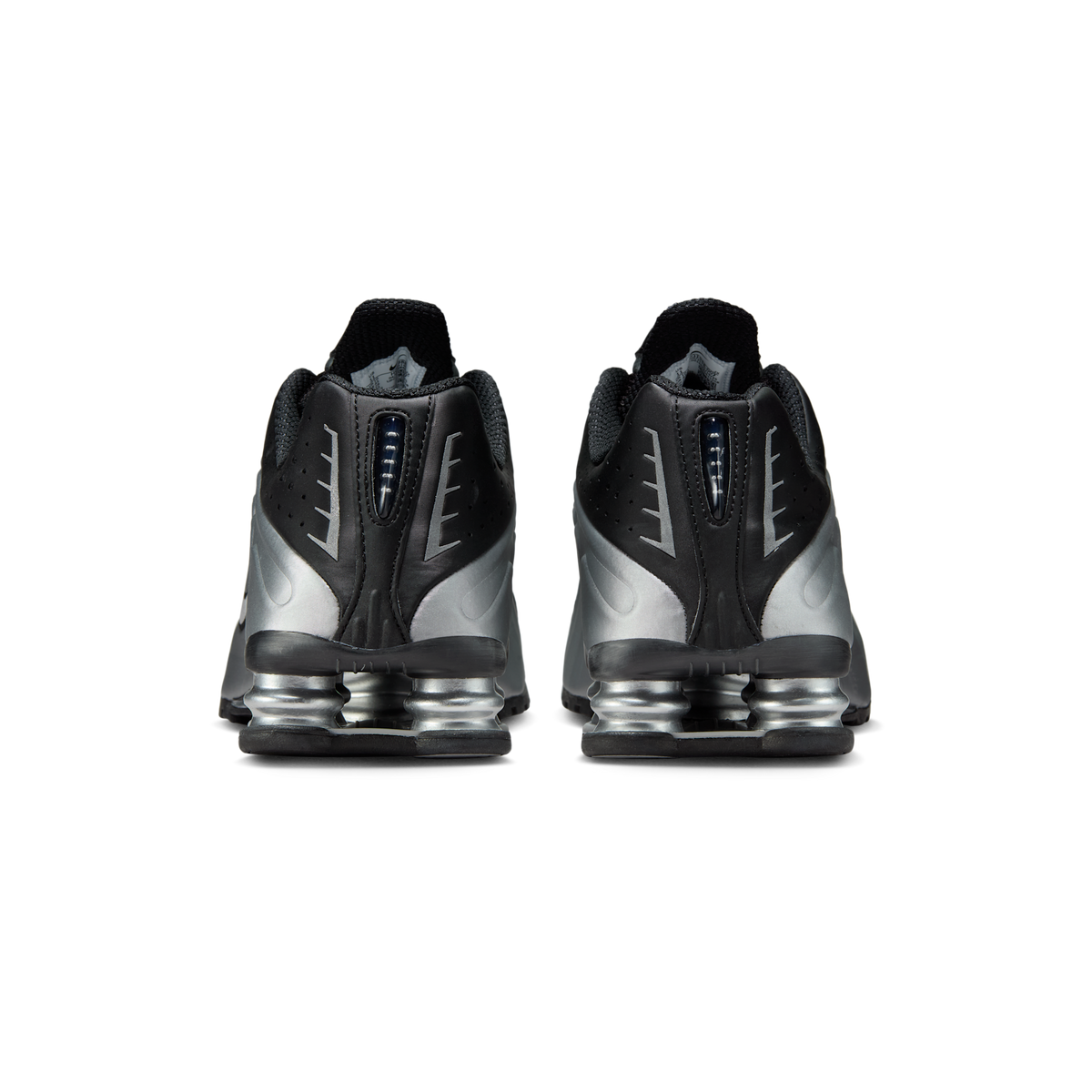 Nike Shox R4 Metallic Silver Black | HQ1988-007