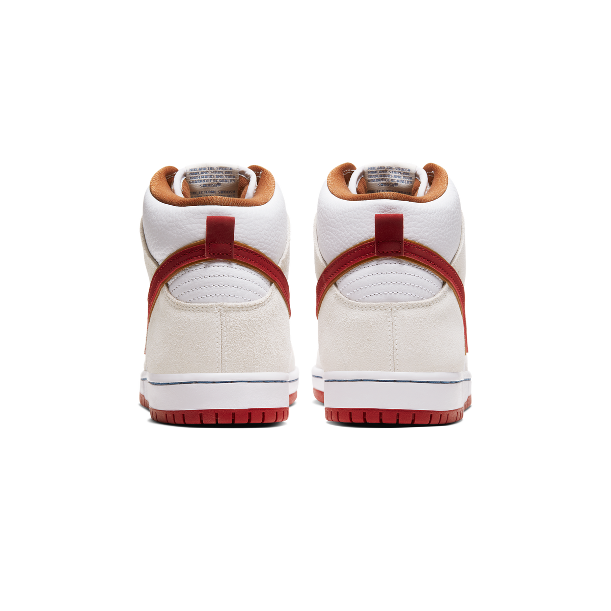 Nike SB Dunk High Sail Bright Crimson
