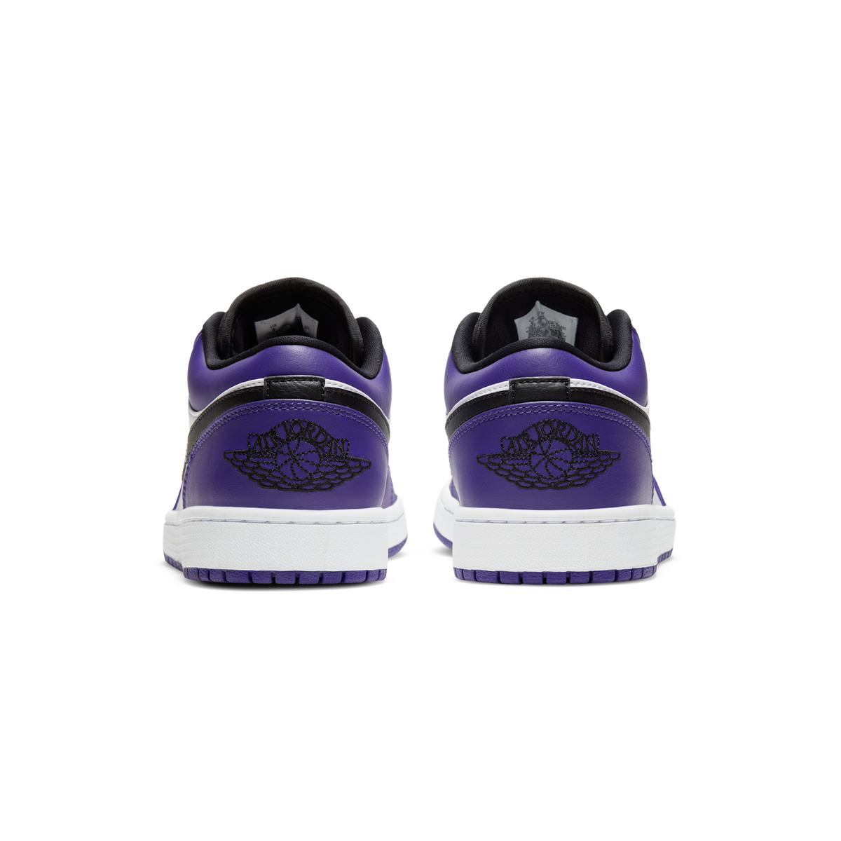 Jordan 1 Low Court Purple White
