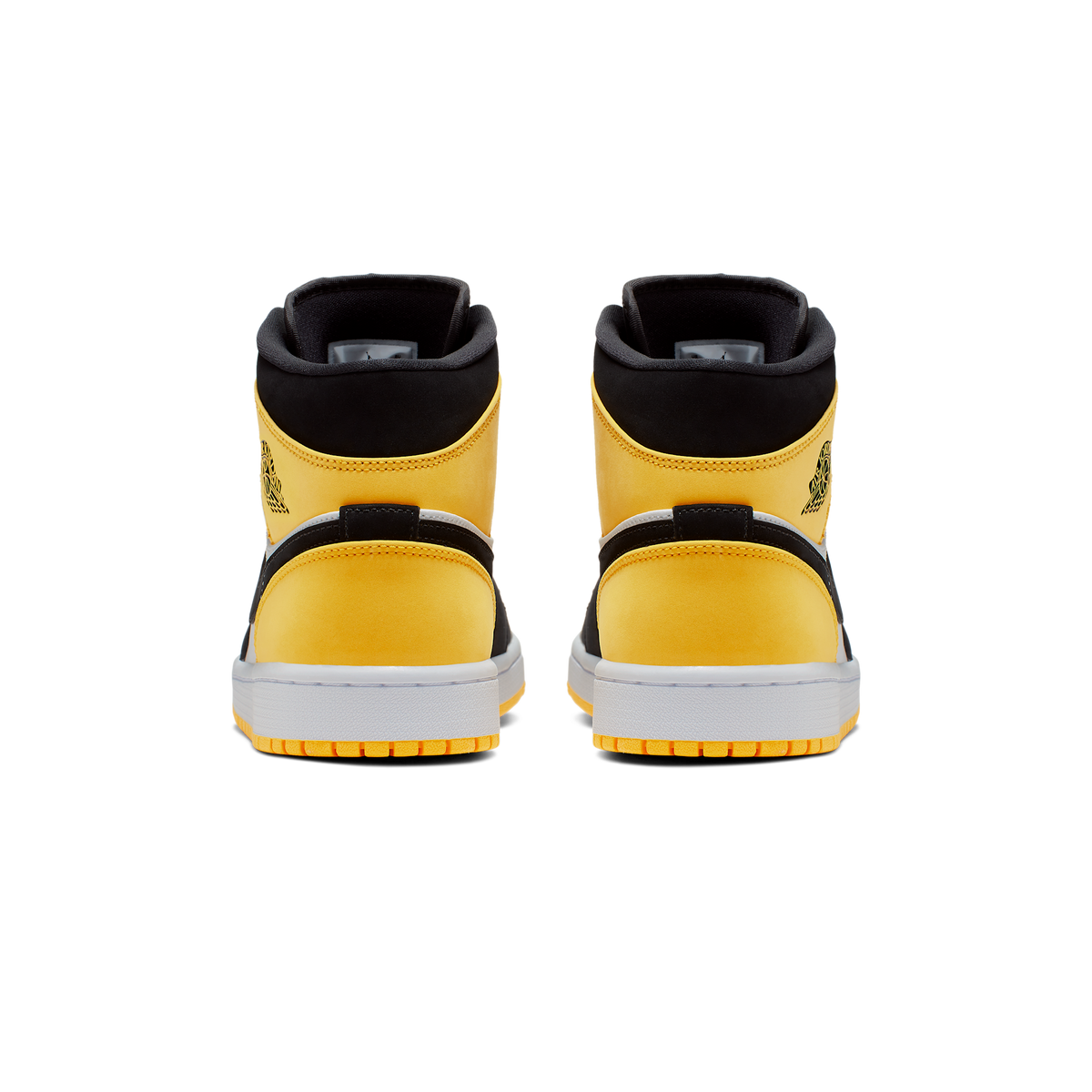 Jordan 1 Mid Yellow Toe Black