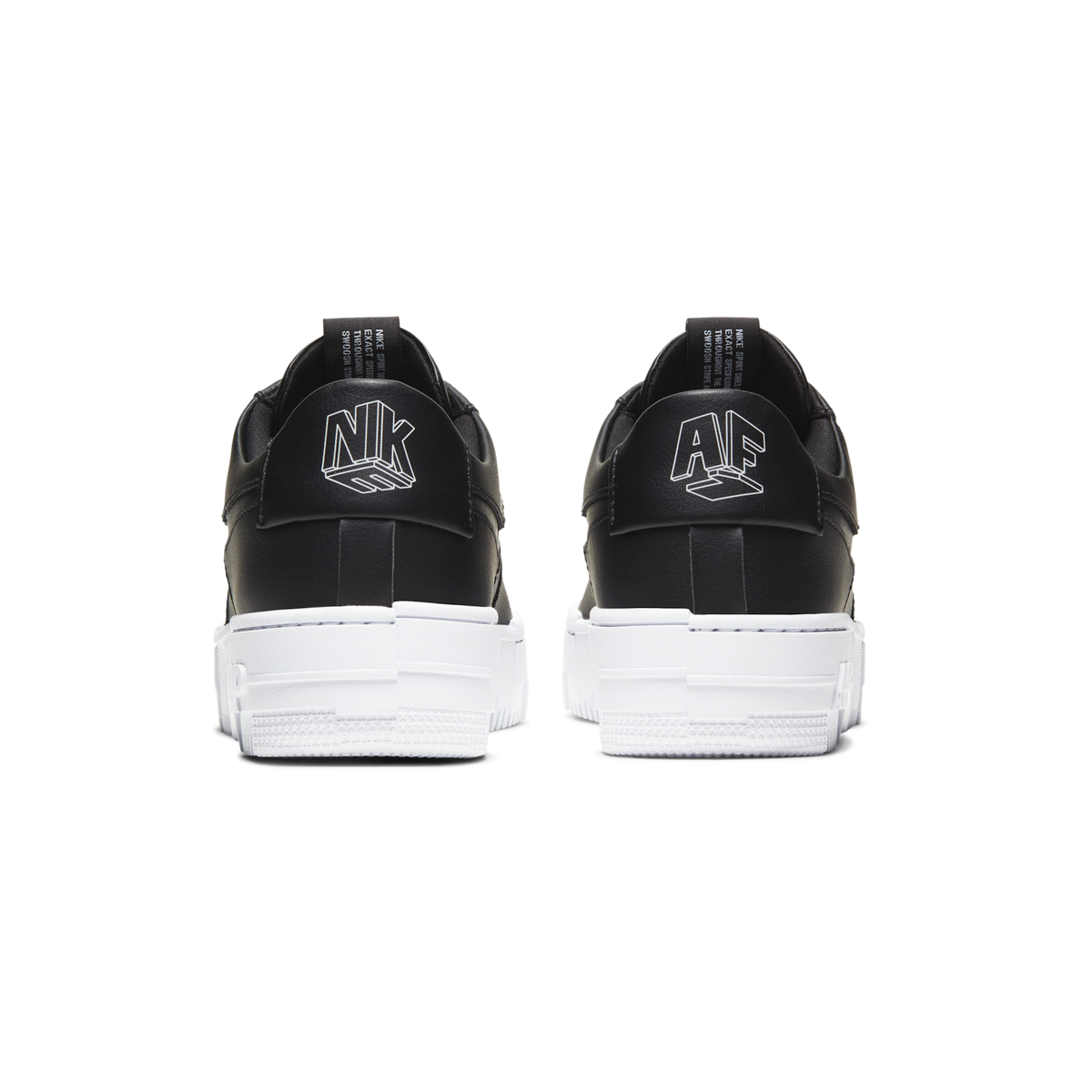Nike Air Force 1 Pixel Black White (Women's)