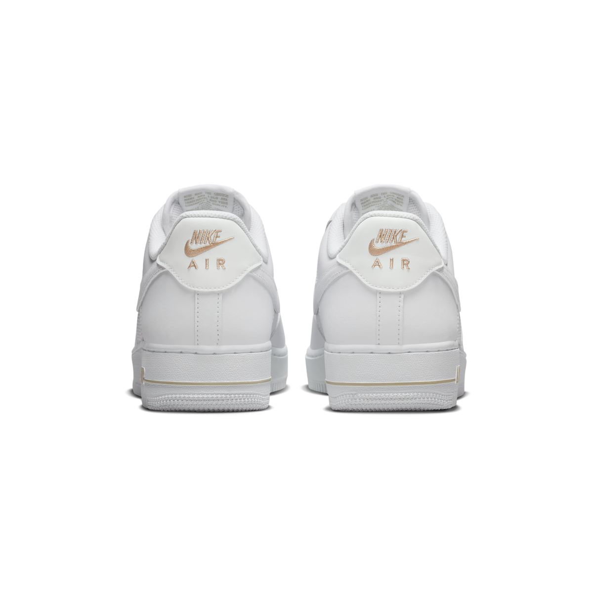 Nike Air Force 1 Low White Desert Khaki Mini Swoosh