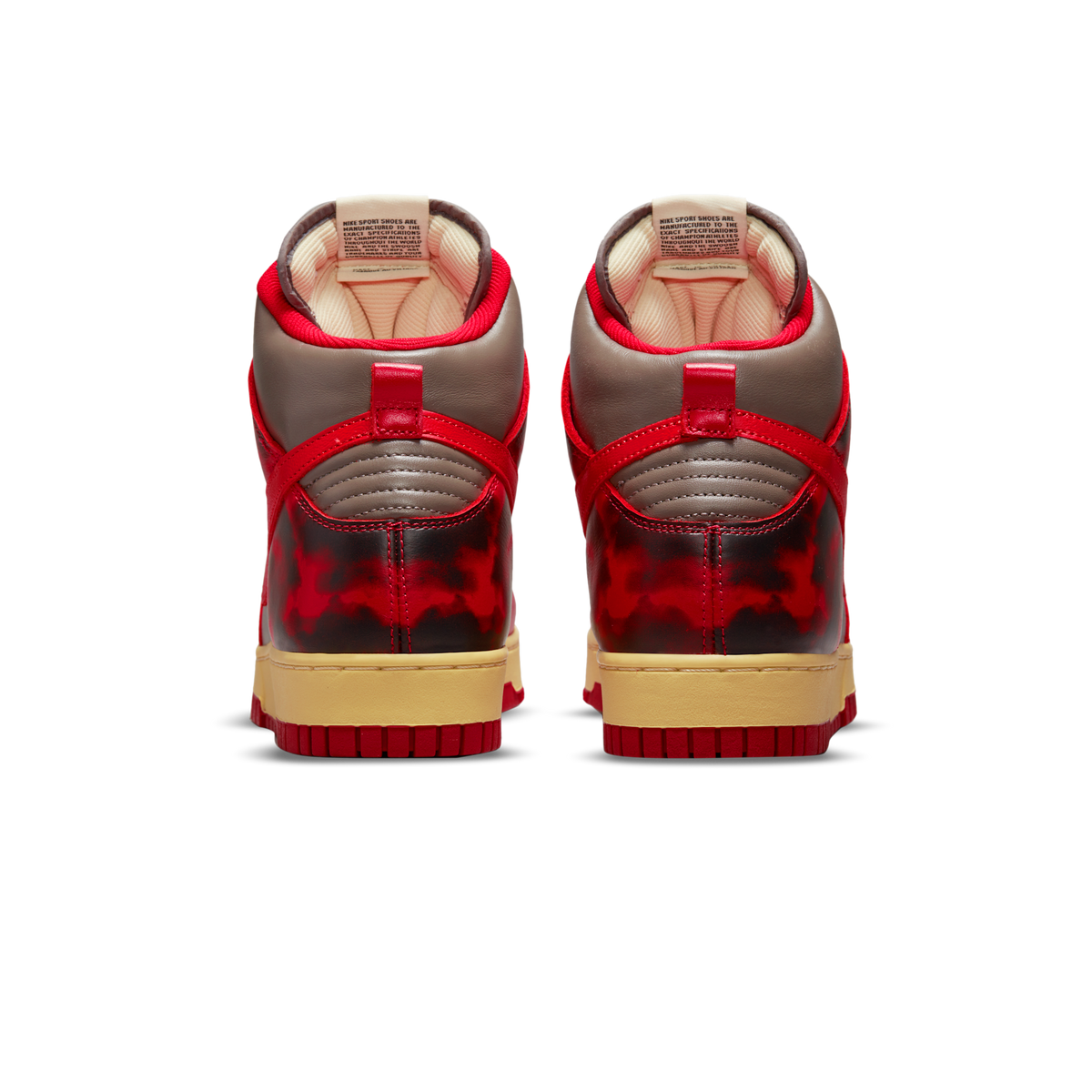 Nike Dunk High 1985 Red Acid Wash