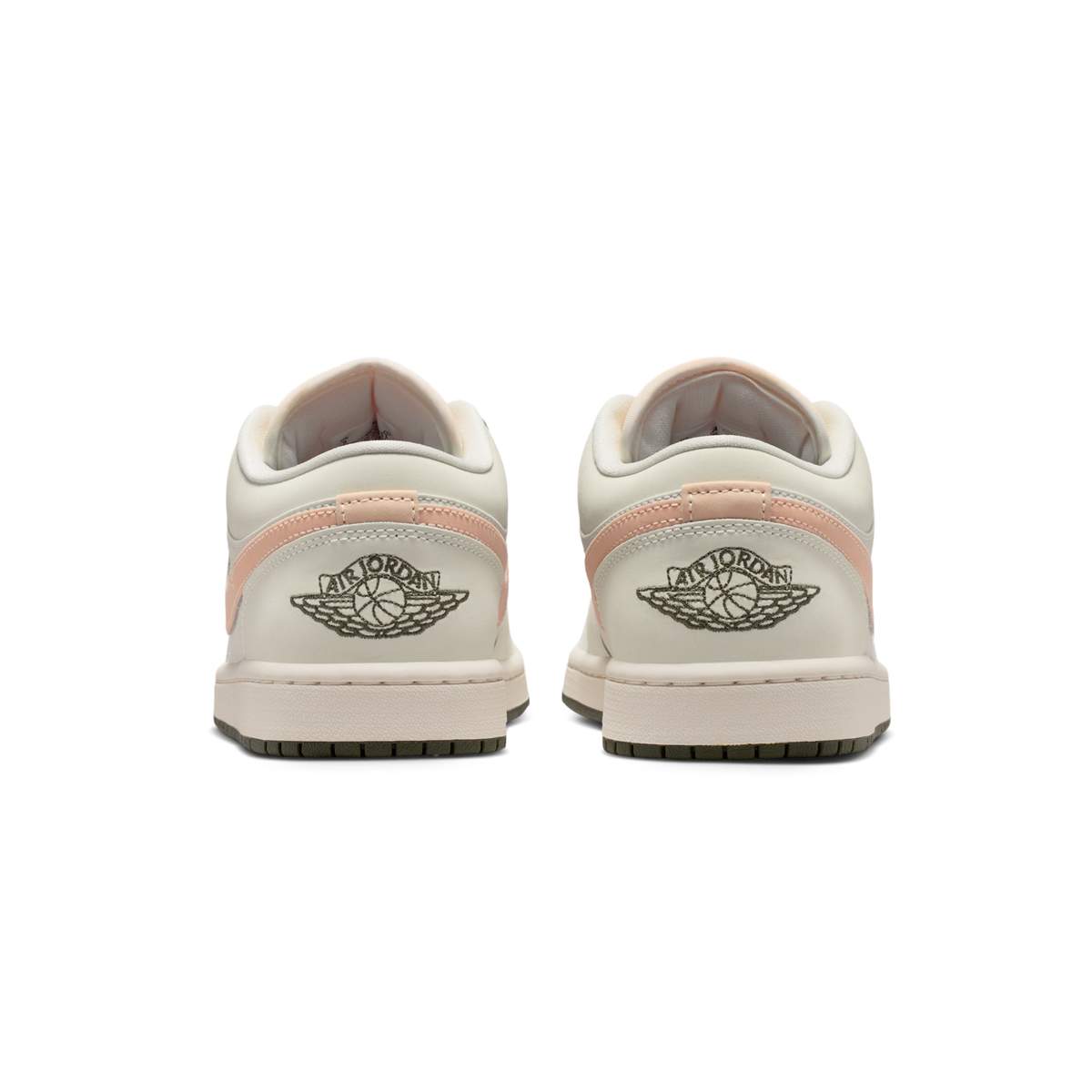 Jordan 1 Low Sail Crimson Tint Khaki (Women's)