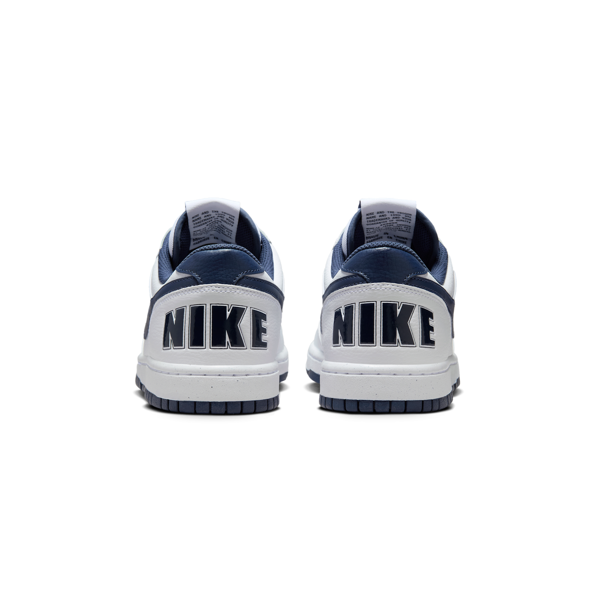Nike Big Nike Low White Midnight Navy | 355152-140
