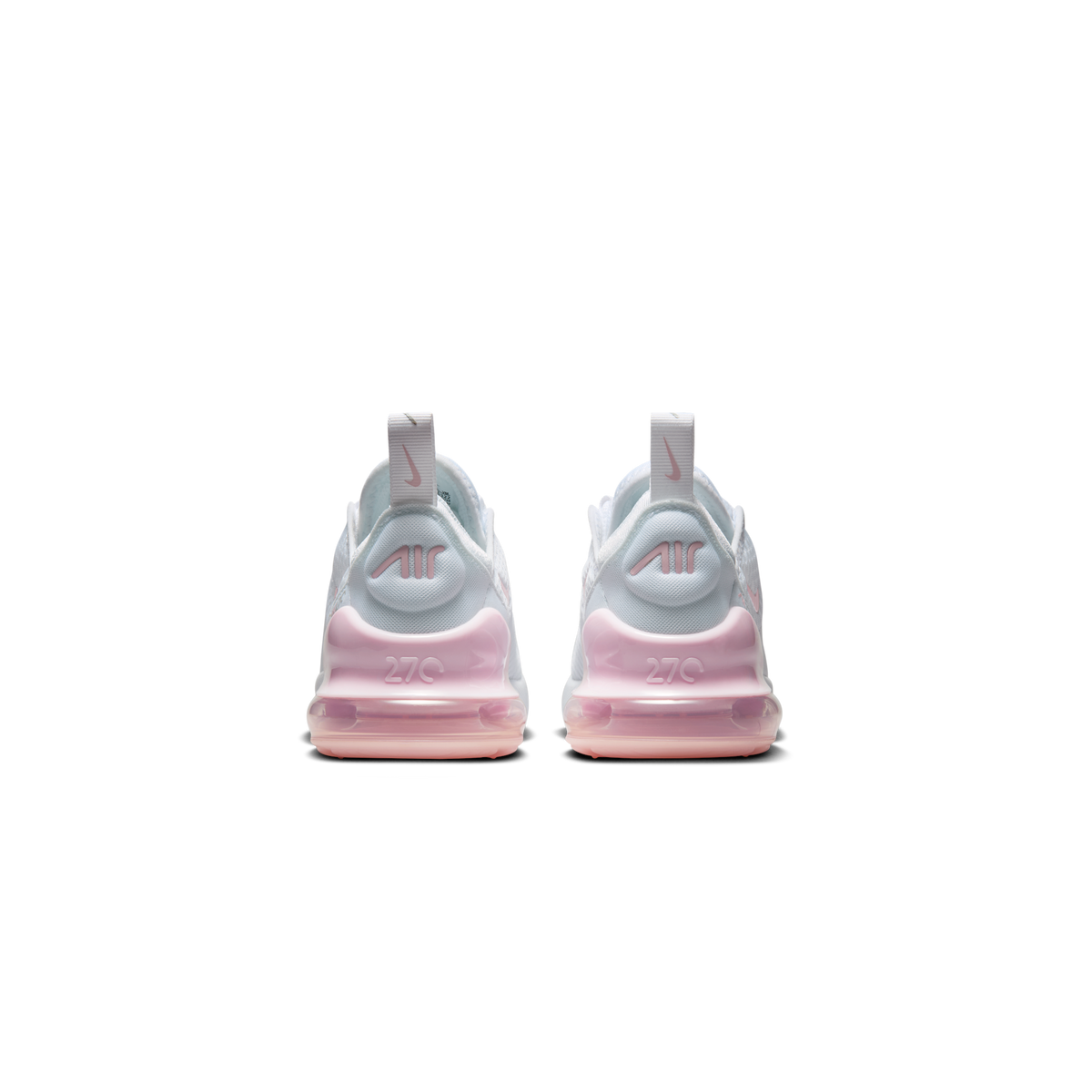 Nike Air Max 270 White Light Smoke Grey Pink Foam (PS)