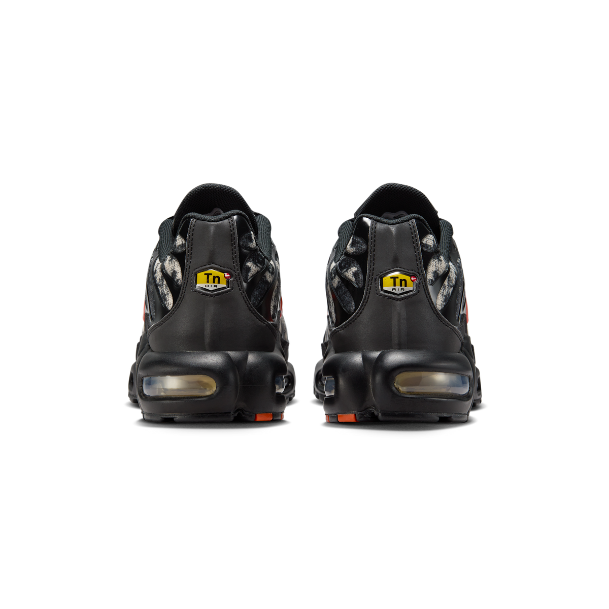 Nike Air Max Plus Camo Black Safety Orange | FV6913-001