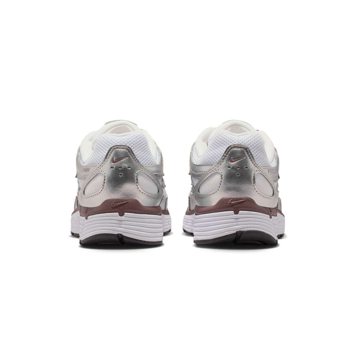 Nike P-6000 White Metallic Silver Tattoo (Women's)