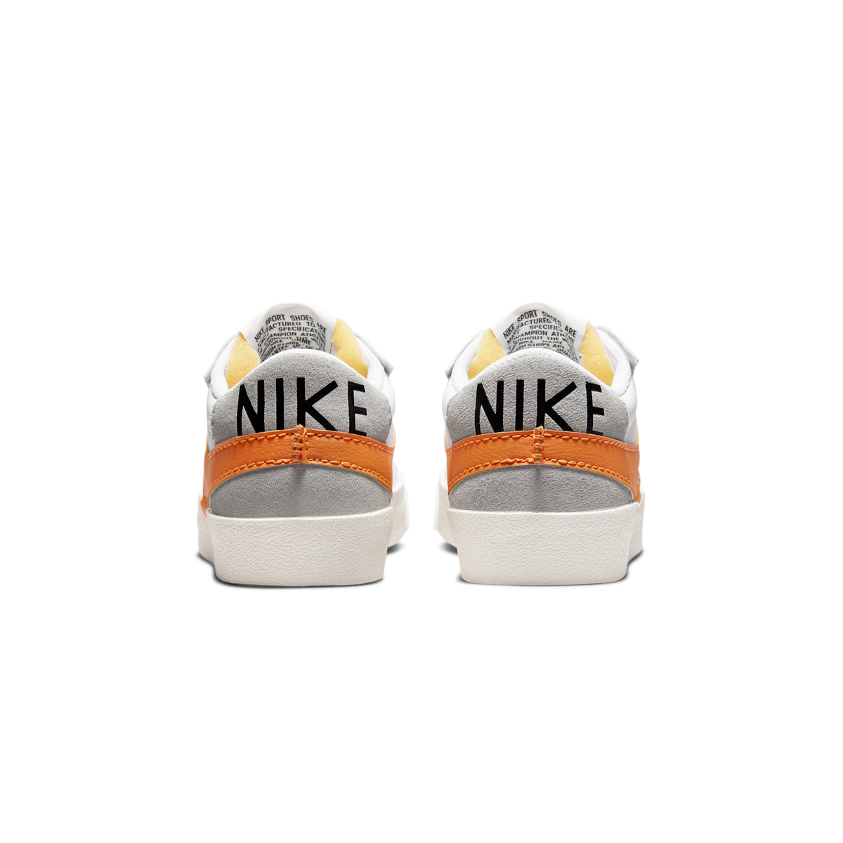 Nike Blazer Low 77 Jumbo White Alpha Orange Sail | DN2158-100