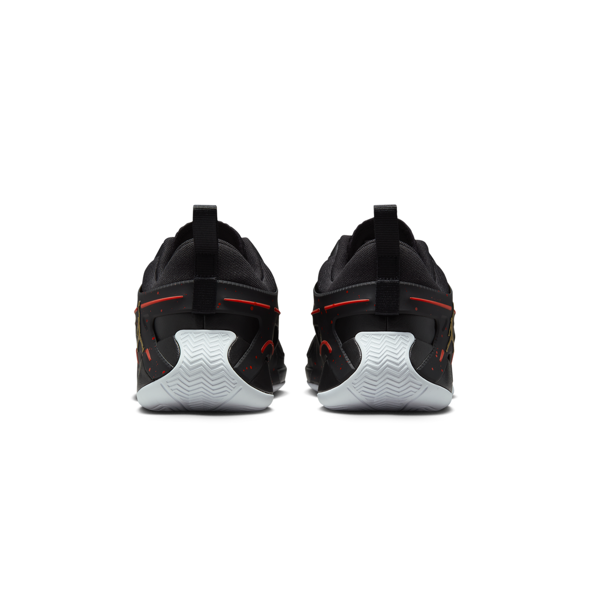 Jordan Heir Black Red Metallic Gold