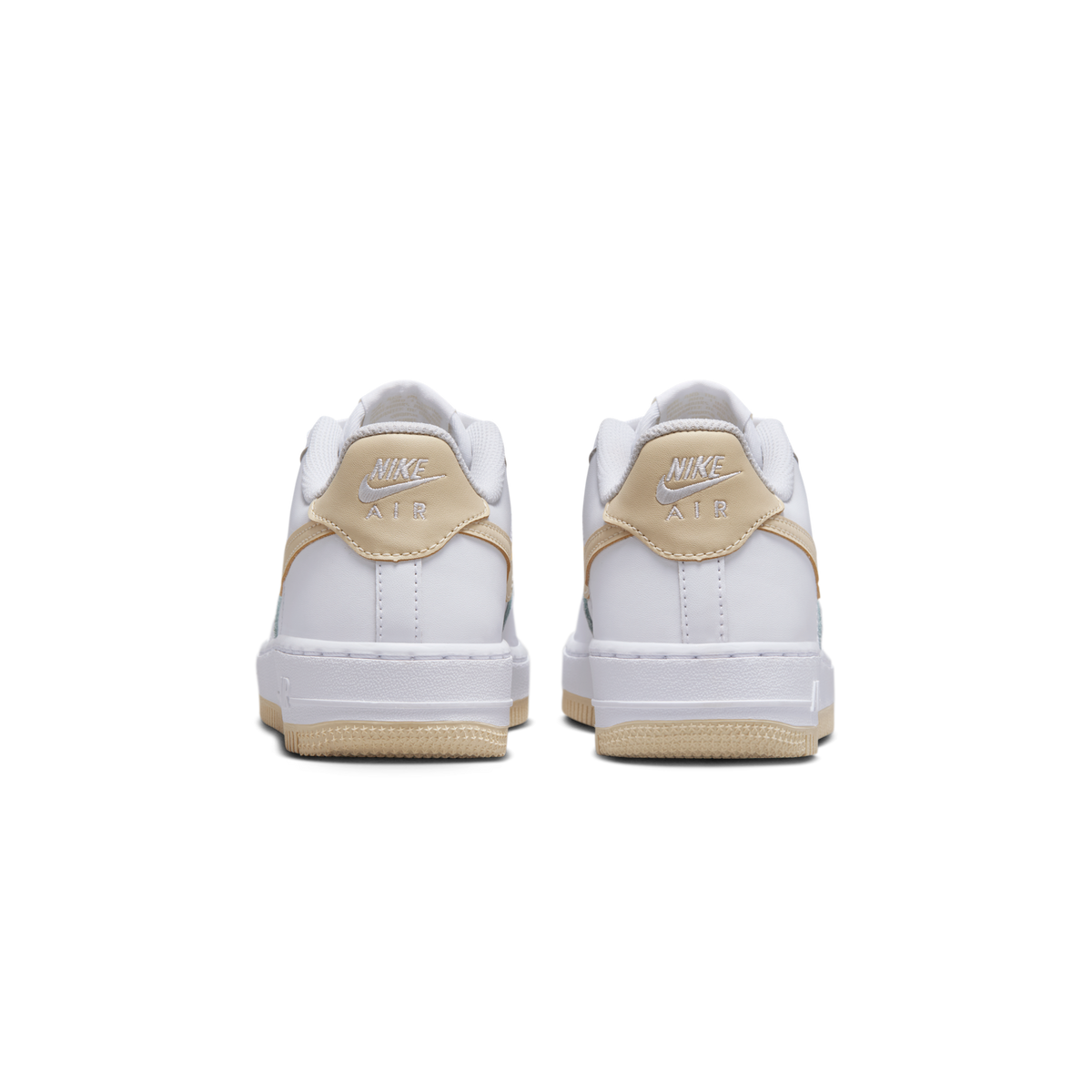Nike Air Force 1 White Light Khaki (GS)