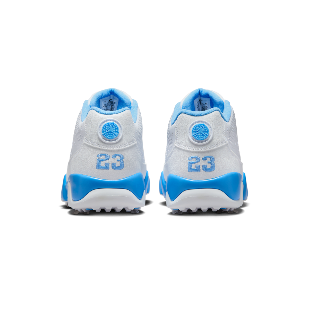 Jordan 9 Retro Low Golf White University Blue