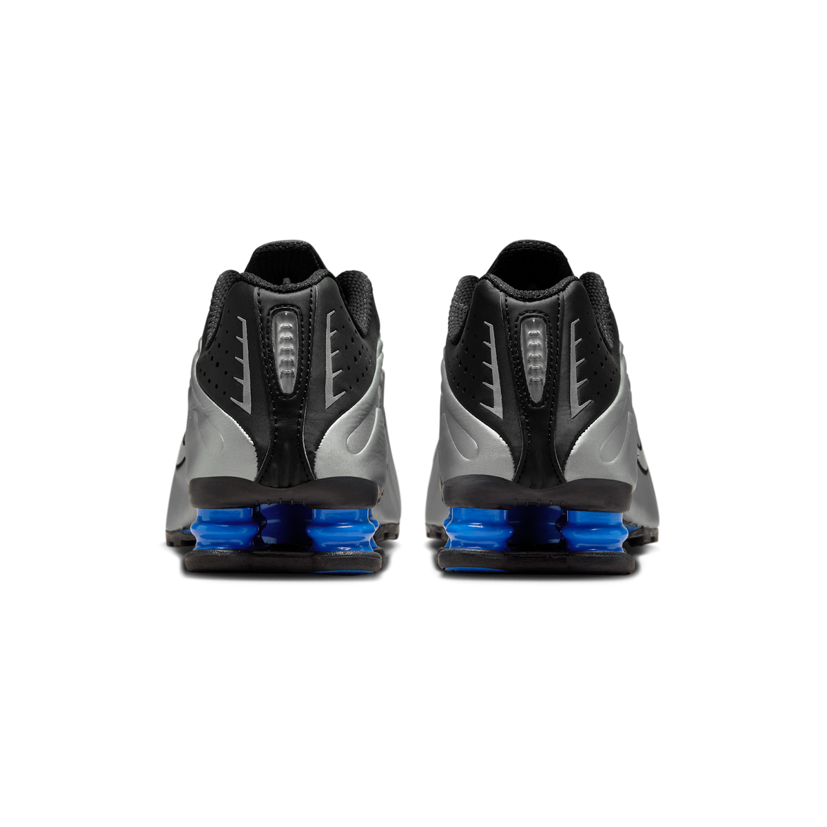 Nike Shox R4 Metallic Silver Black Racer Blue (Women's) | AR3565-006