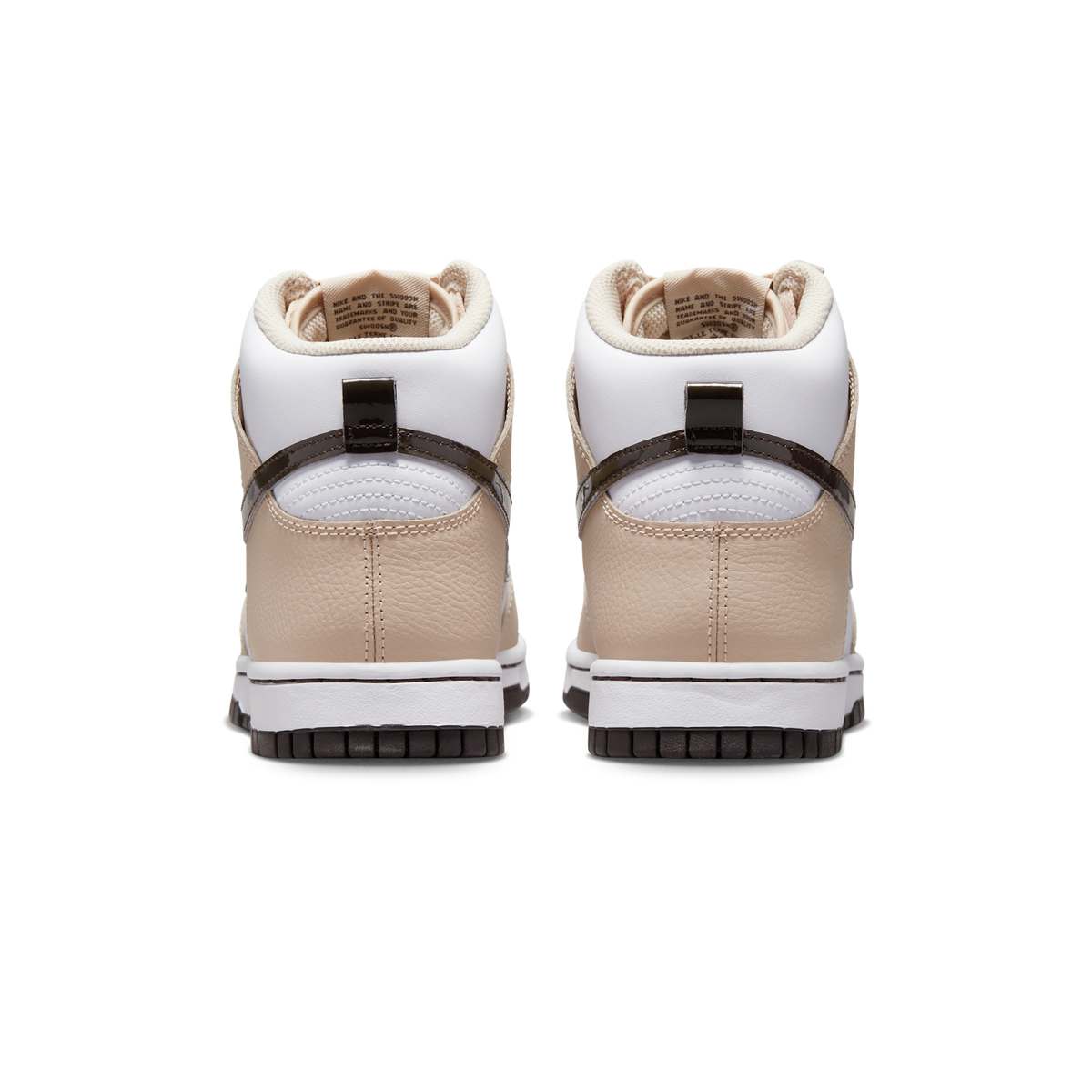 Nike Dunk High White Sanddrift Brown (Women's) | FD9874-100