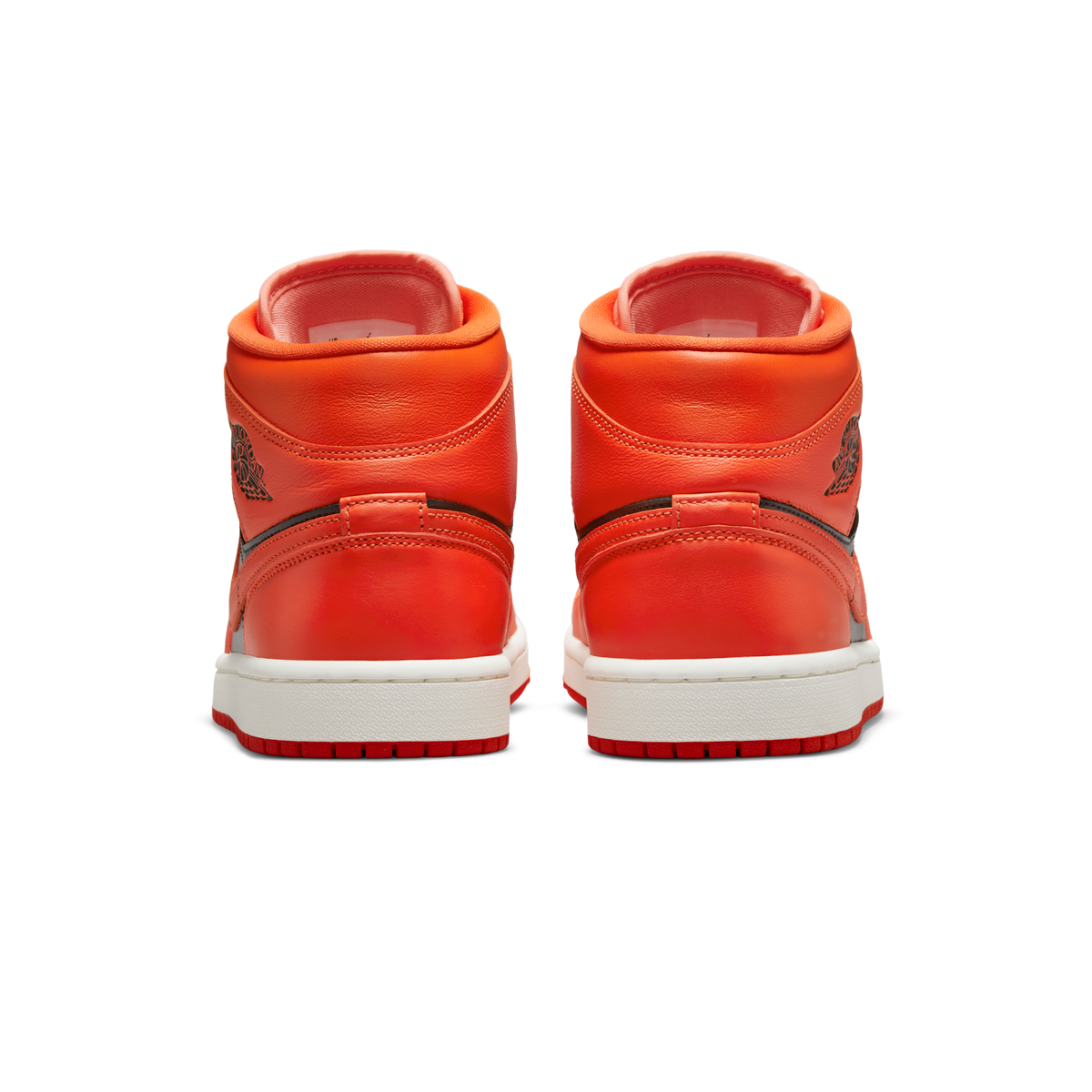 Jordan 1 Mid SE Rush Orange Crimson Bliss (Women's)