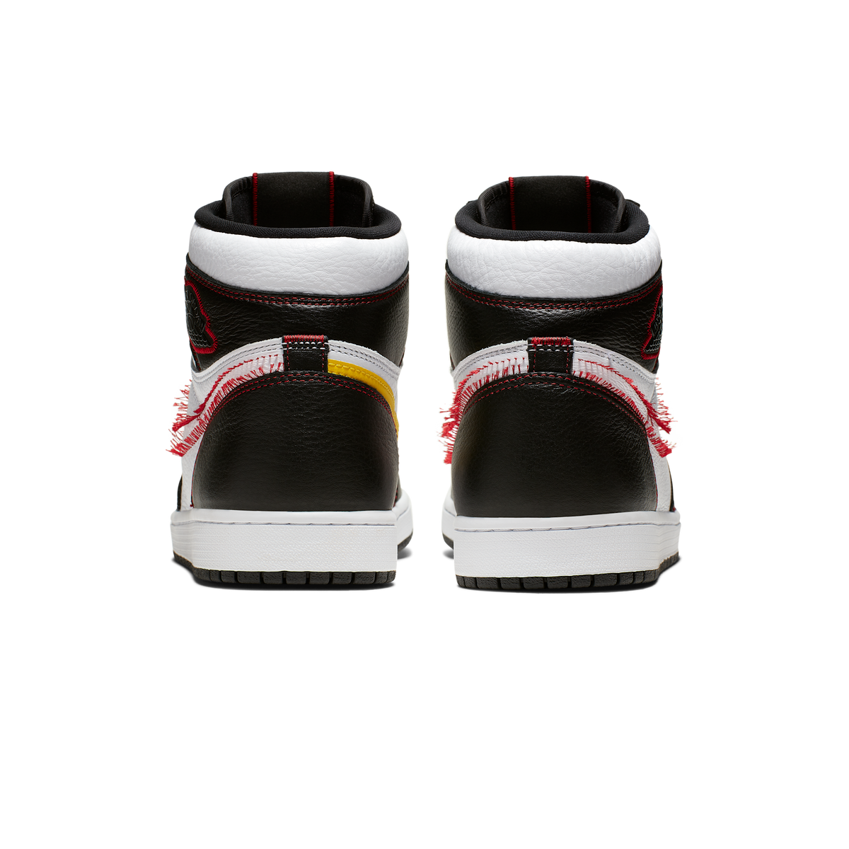 Jordan 1 Retro High Defiant White Black Gym Red