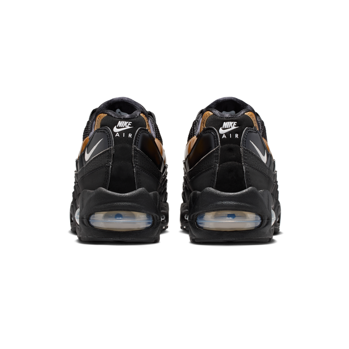 Nike Air Max 95 SE Big Bubble Black Metallic Gold (Women's)
