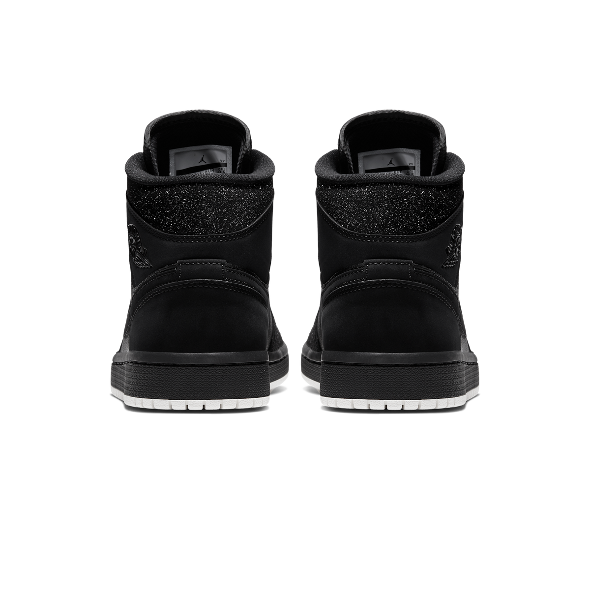 Jordan 1 Mid Glitter Black (Women's)