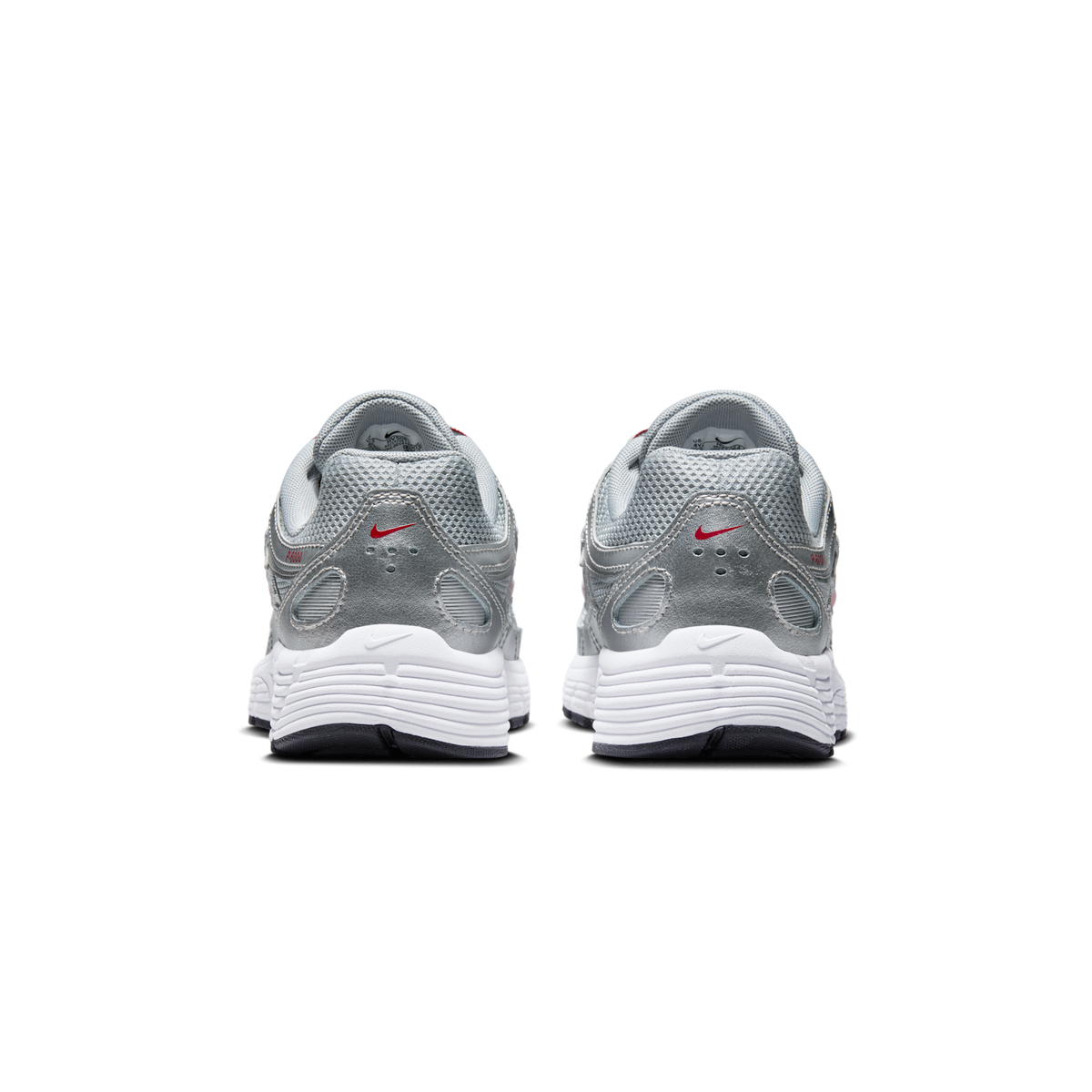 Nike P-6000 Metalic Silver Cool Red (GS)