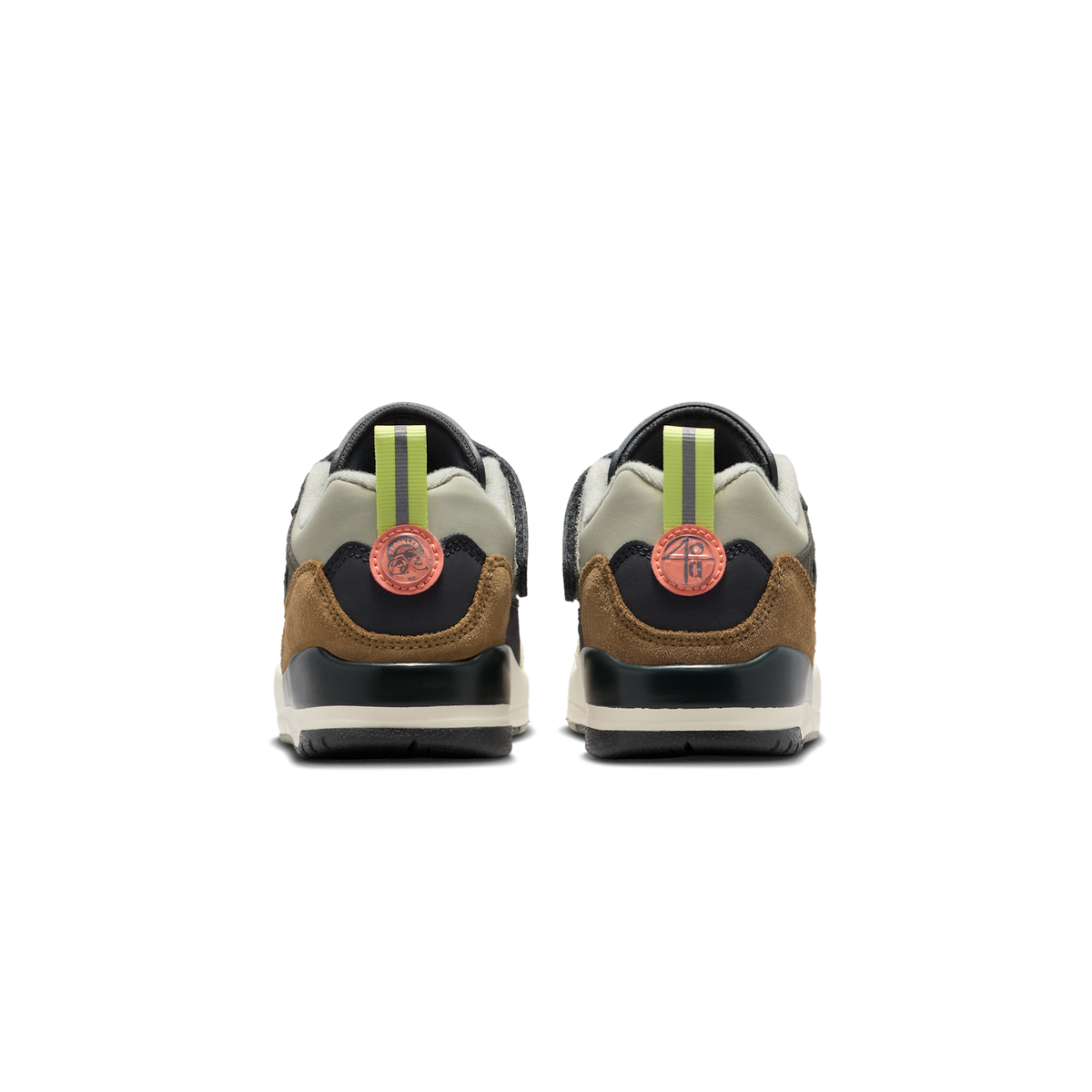 Jordan Spizike Low Anthracite Mango Cargo Khaki (PS)