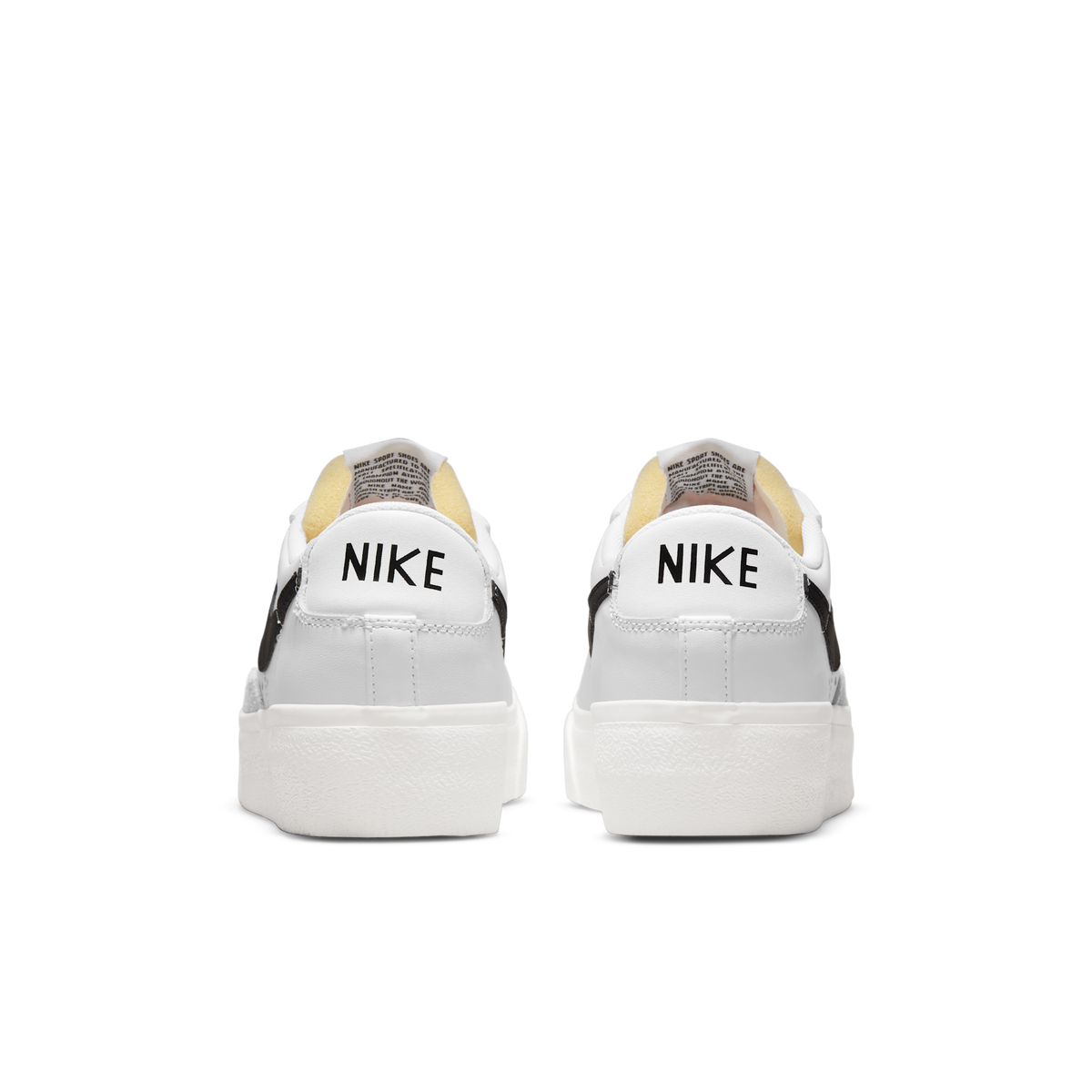 Nike Blazer Low Platform White Black (Women's) | DJ0292-101