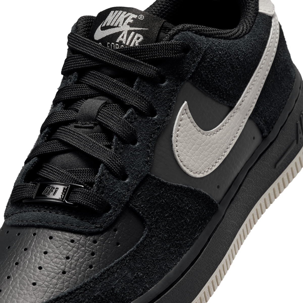 Nike Air Force 1 Low LV8 2 Black Light Bone (GS)