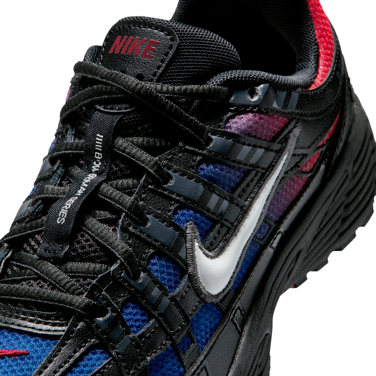 Nike P-6000 Black Bright Crimson Royal (GS)