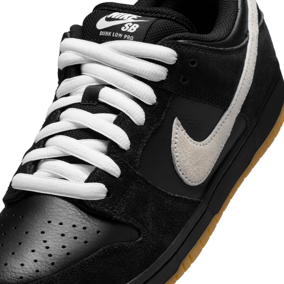 Nike Dunk Low Pro SB Black White Gum