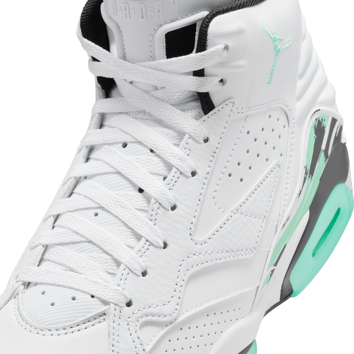 Jordan MVP White Green Glow