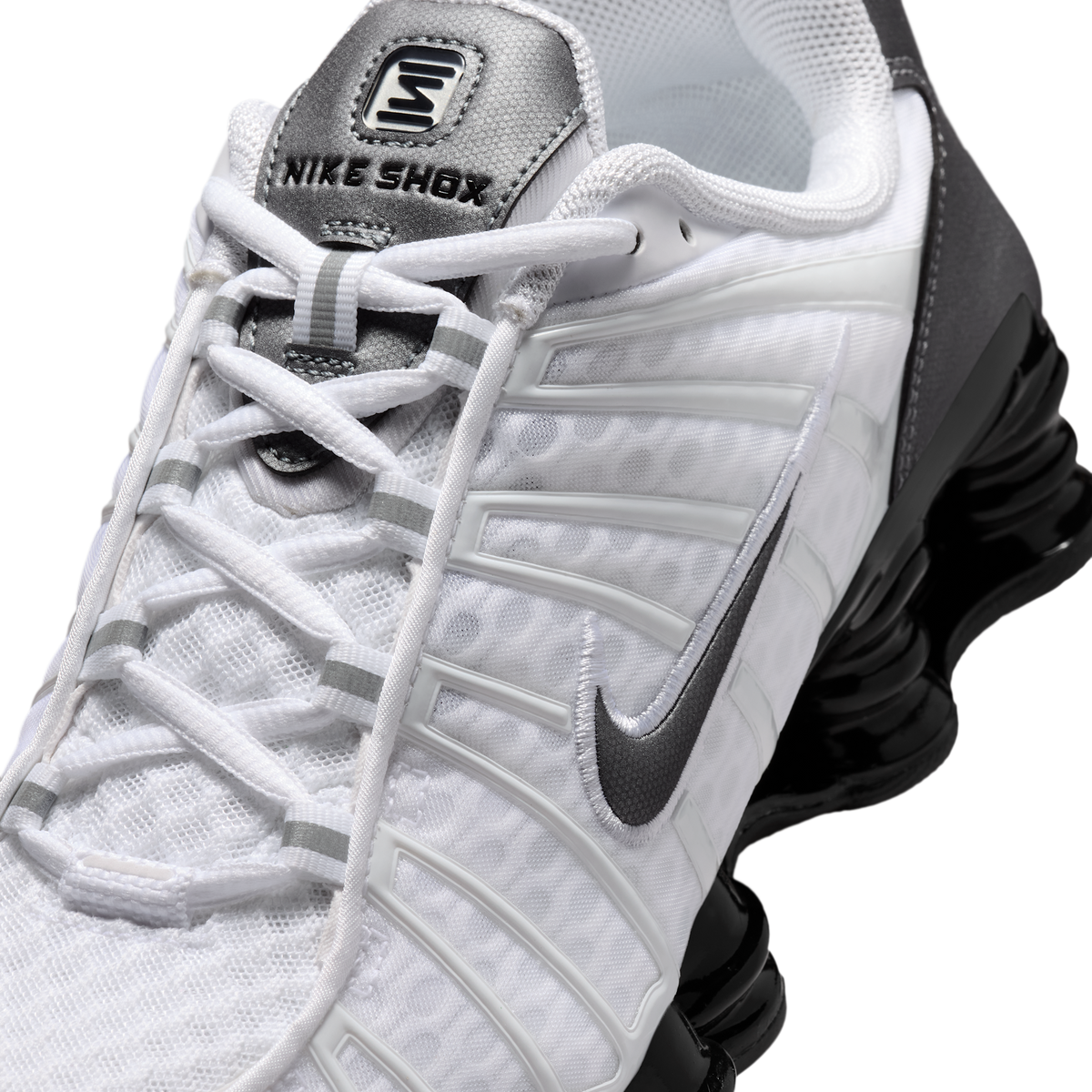 Nike Shox TL White Black Metallic Cool Grey