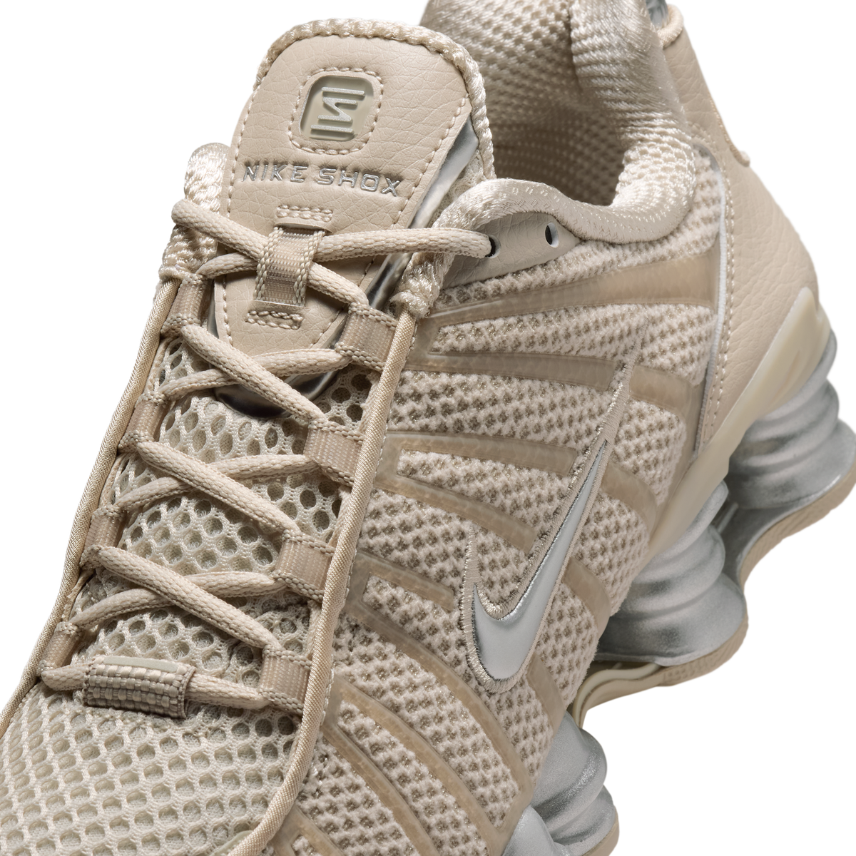 Nike Shox TL Cream Metallic Silver (Women's)