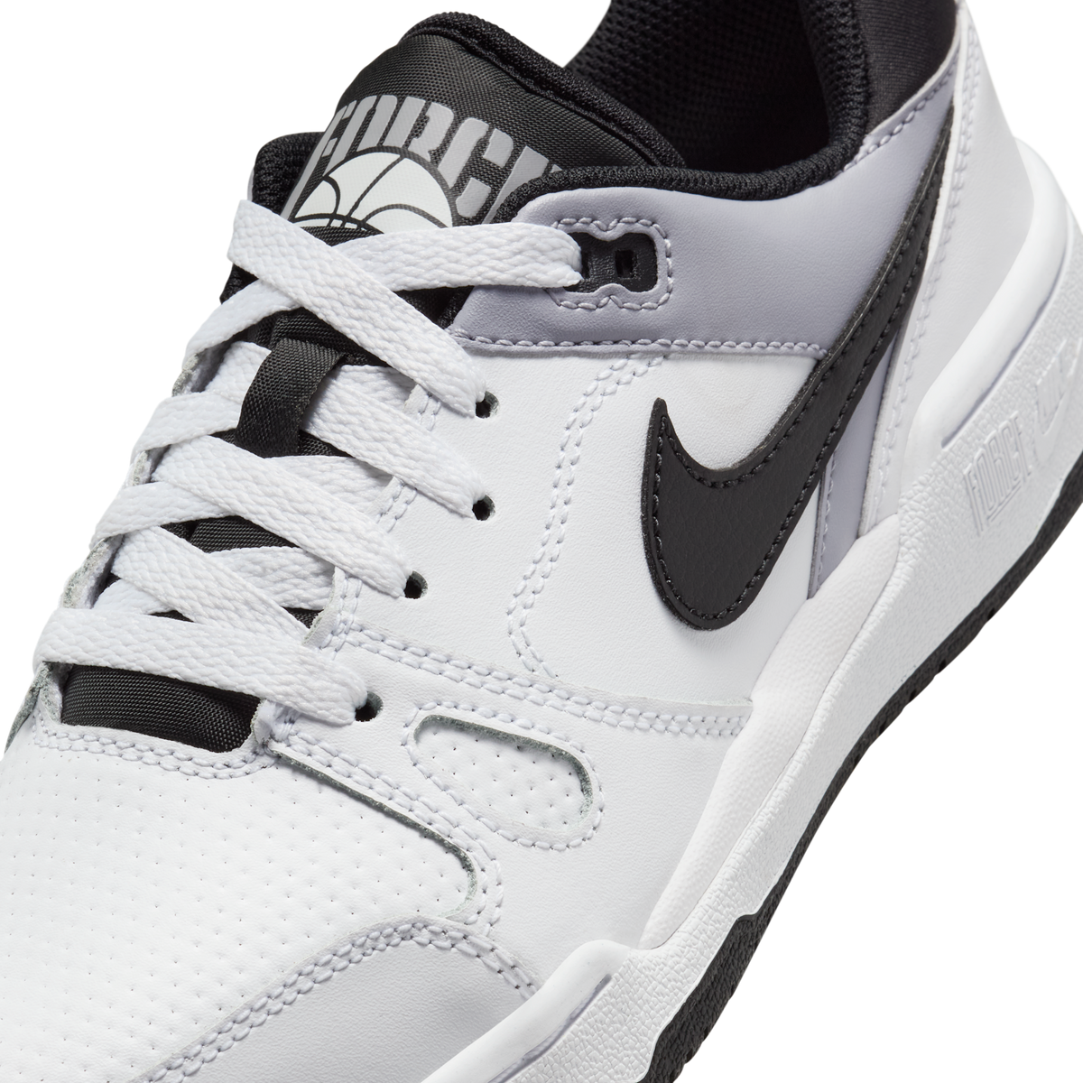 Nike Full Force Low White Pewter Black (GS)