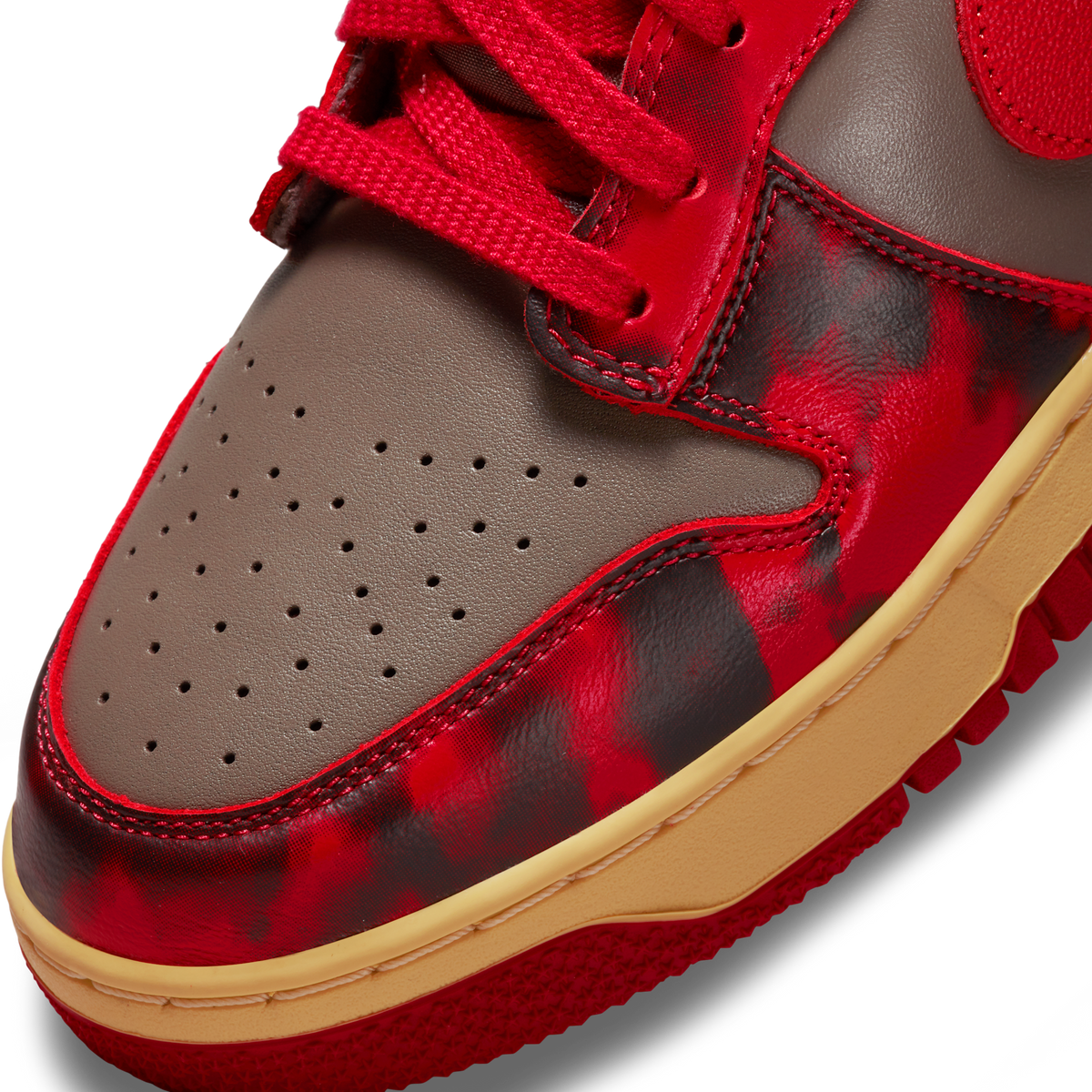 Nike Dunk High 1985 Red Acid Wash
