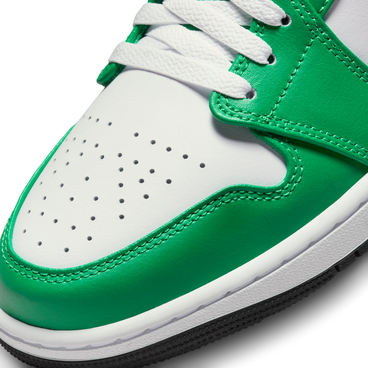 Jordan 1 Mid Lucky Green