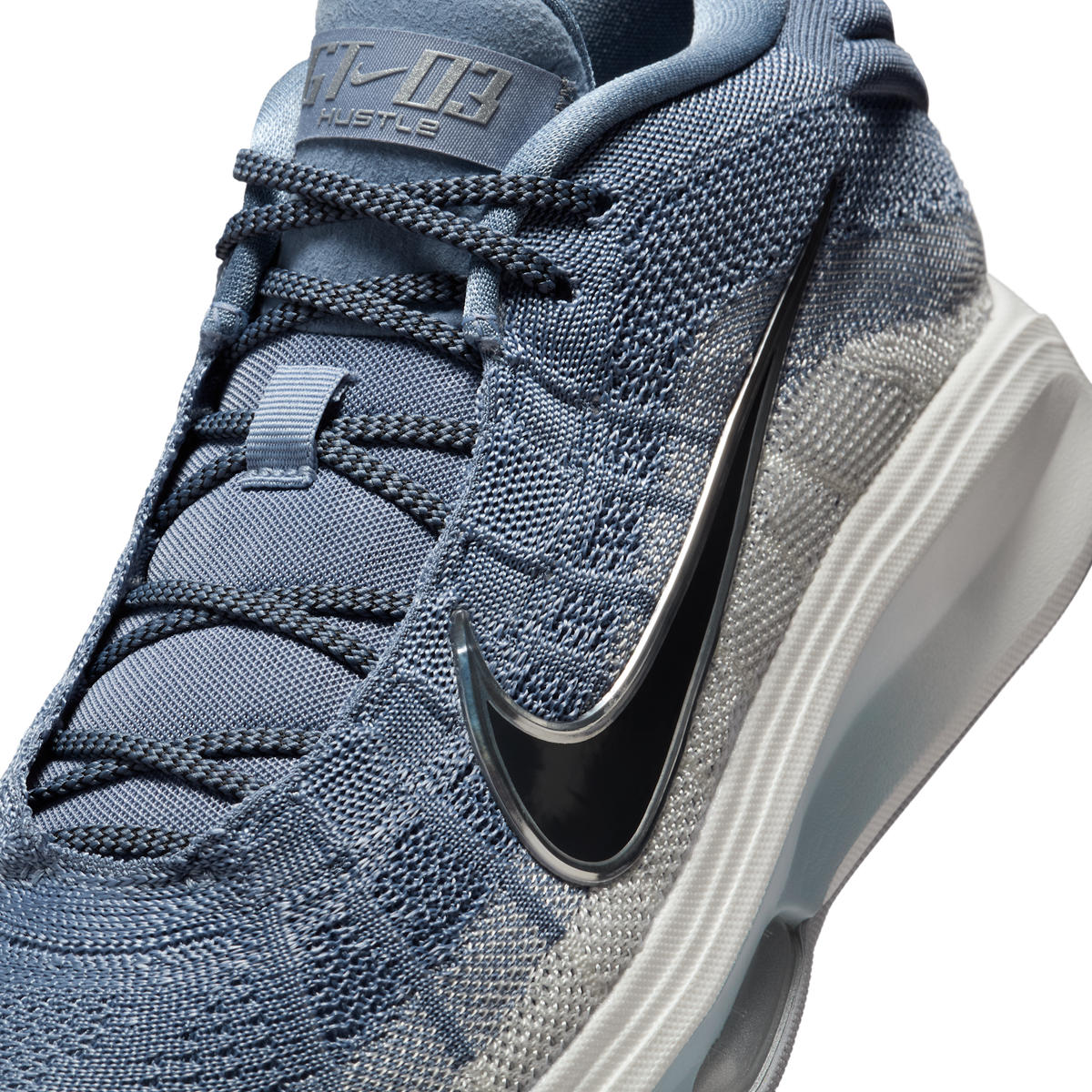 Nike Air Zoom GT Hustle 3 Ashen Slate Sail White Anthracite | FV5953-402
