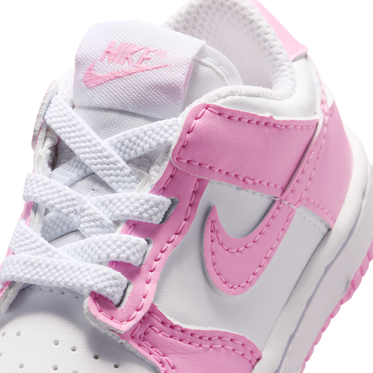 Nike Dunk Low White Pink Rise (TD)