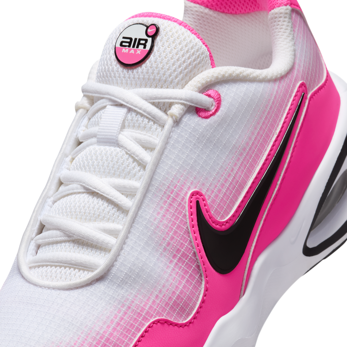 Nike Air Max Nova White Laser Fuchsia Black (GS) | FN4446-101