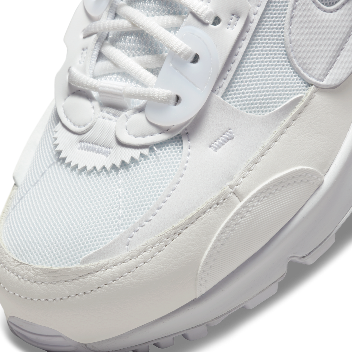 Nike Air Max 90 Futura Triple White (Women's)