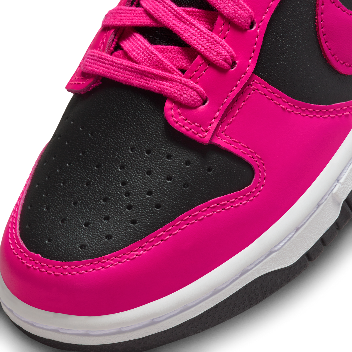 Nike Dunk Low Fierce Pink Black (Women's) | DD1503-604