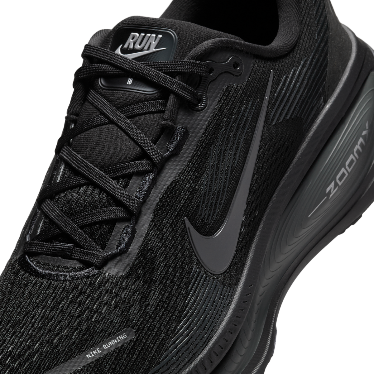 Nike Vomero 18 Black Dark Smoke Grey Light Smoke Grey