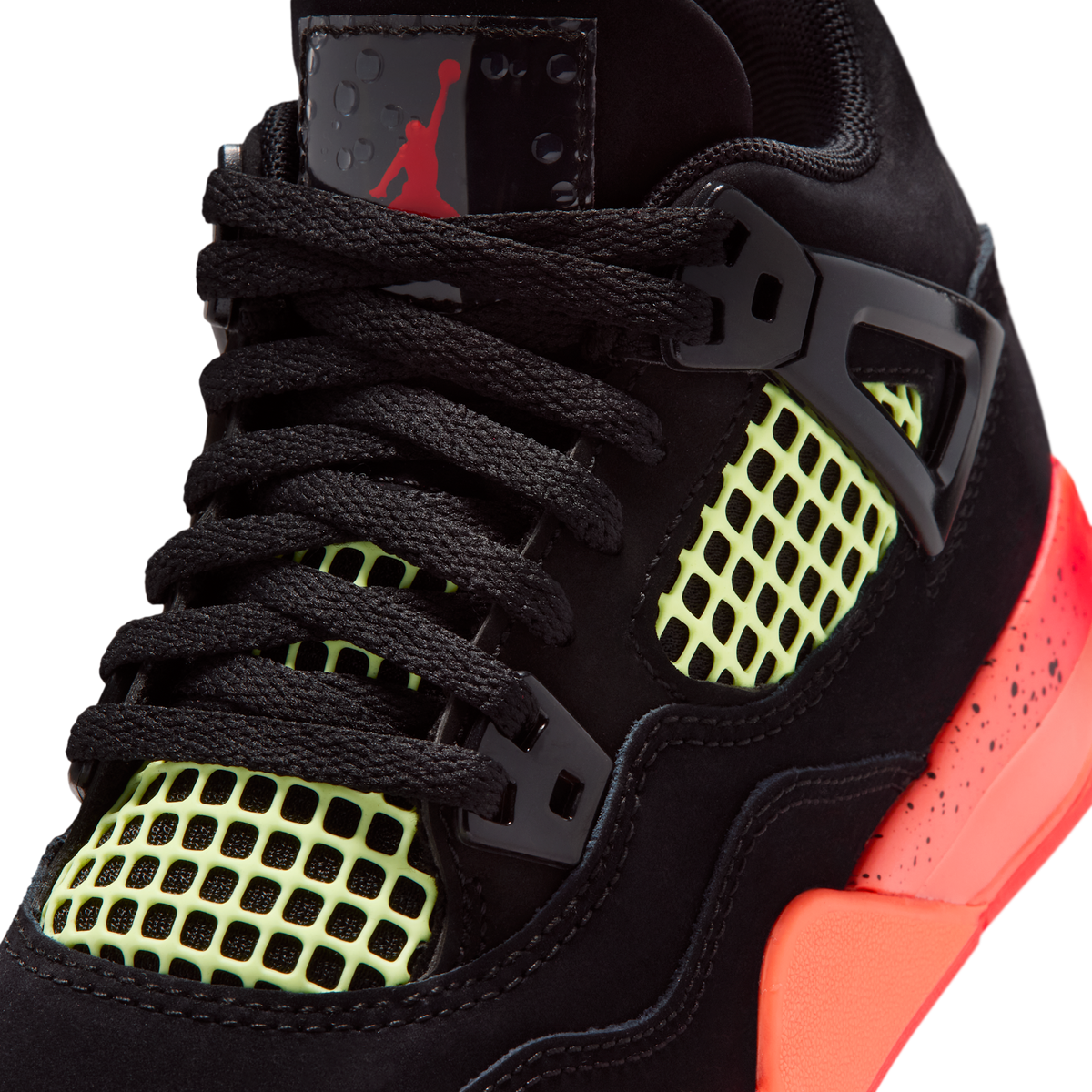 Jordan 4 Retro Black Infrared Barely Volt (PS)