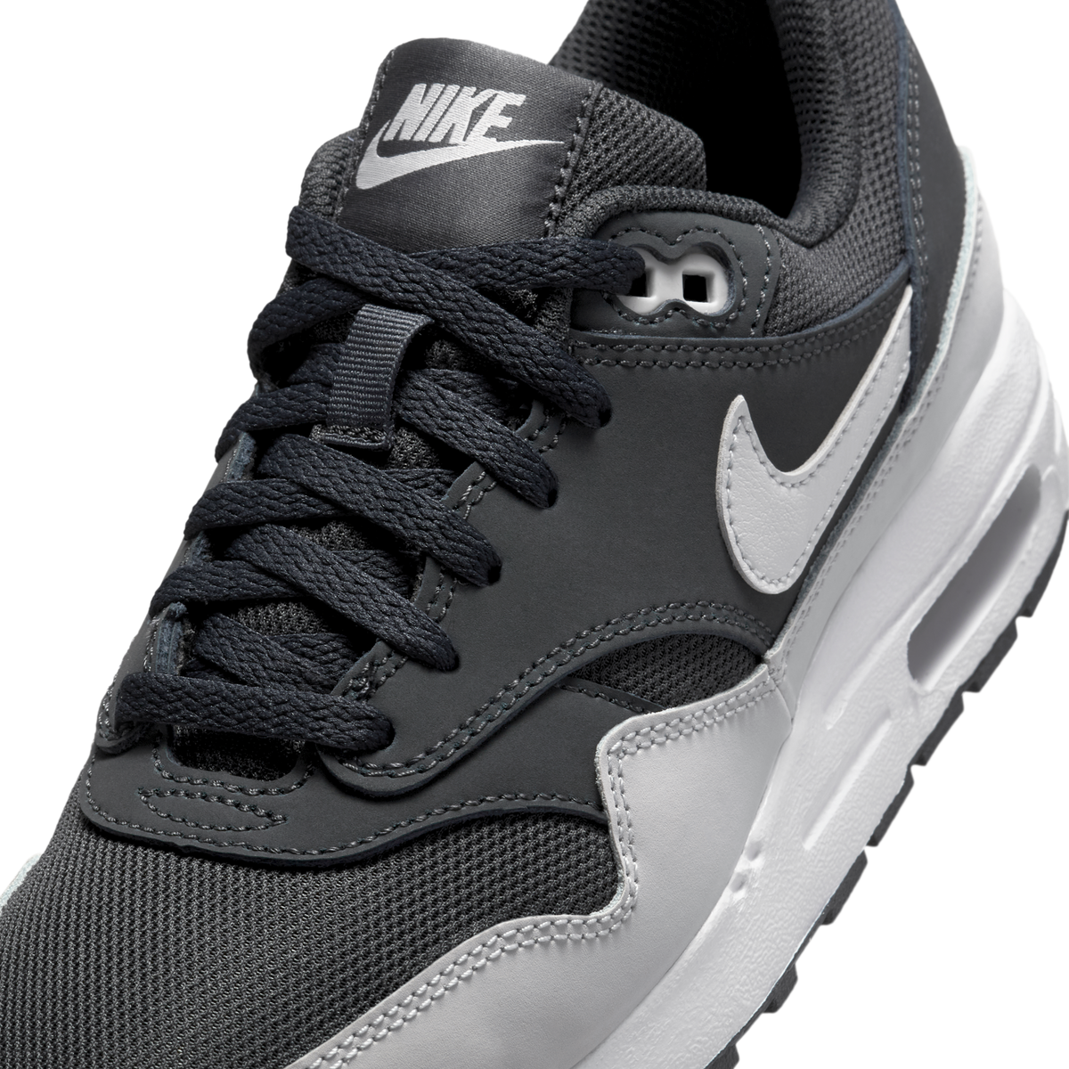 Nike Air Max 1 Off Noir White Black Vast Grey (GS)