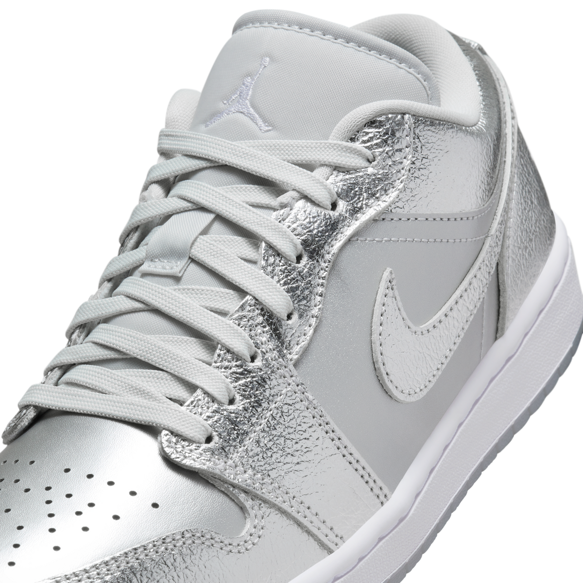 Jordan 1 Low SE Metallic Silver (Women's)