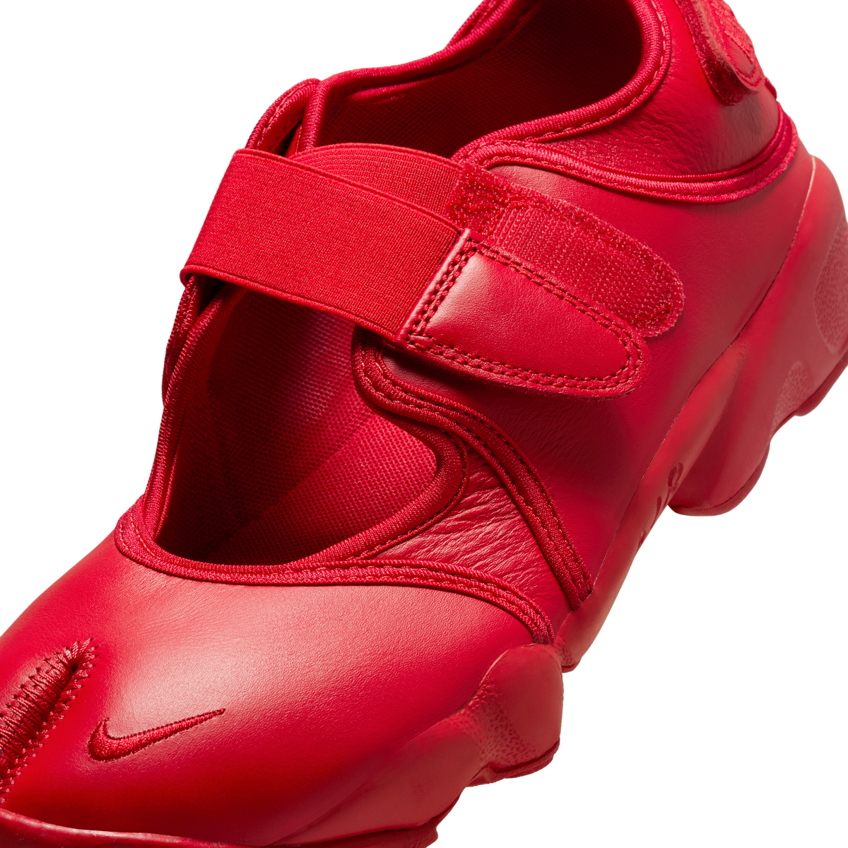Nike Air Rift Leather Fire Red (Women's) | HM5737-600