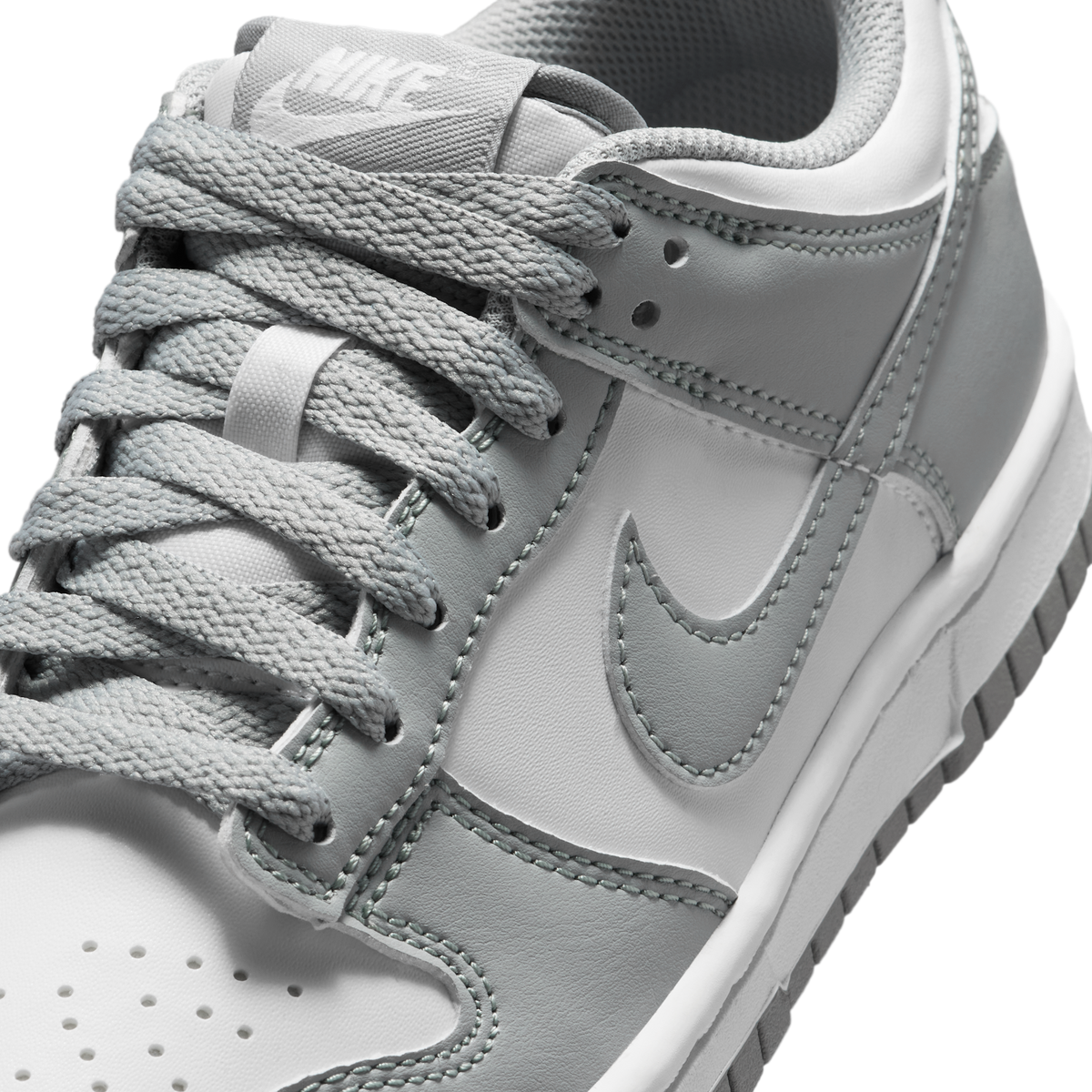 Nike Dunk Low Light Smoke Grey White (GS)